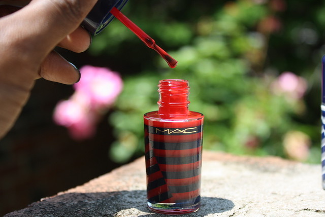 mac hey sailor touch of red