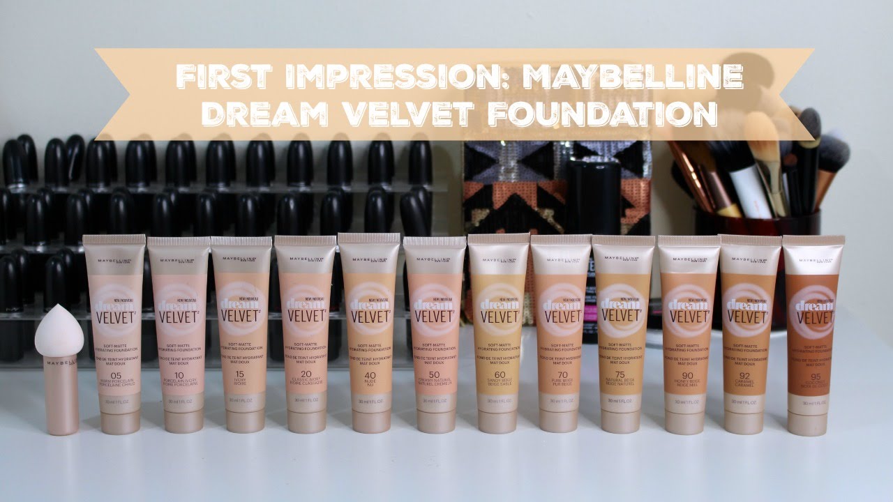 First Impression: Maybelline Dream Velvet Foundation