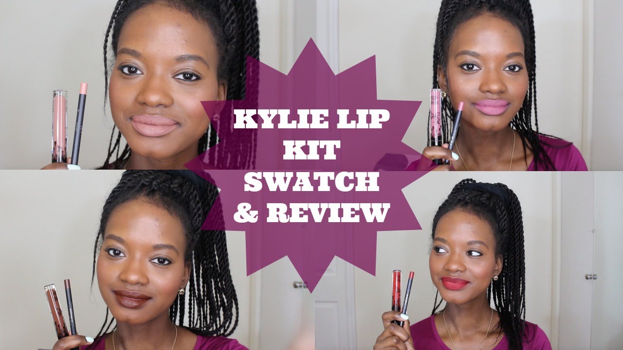 Kylie Lip Kit Swatch and Review