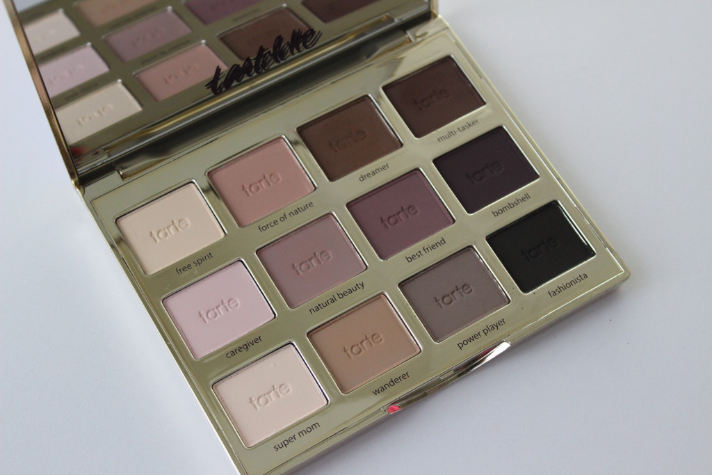 tartelette palette swatches