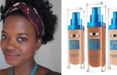 maybelline better skin foundation review swatch