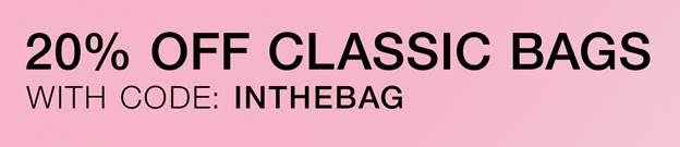 shopbop 20 percent off handbags