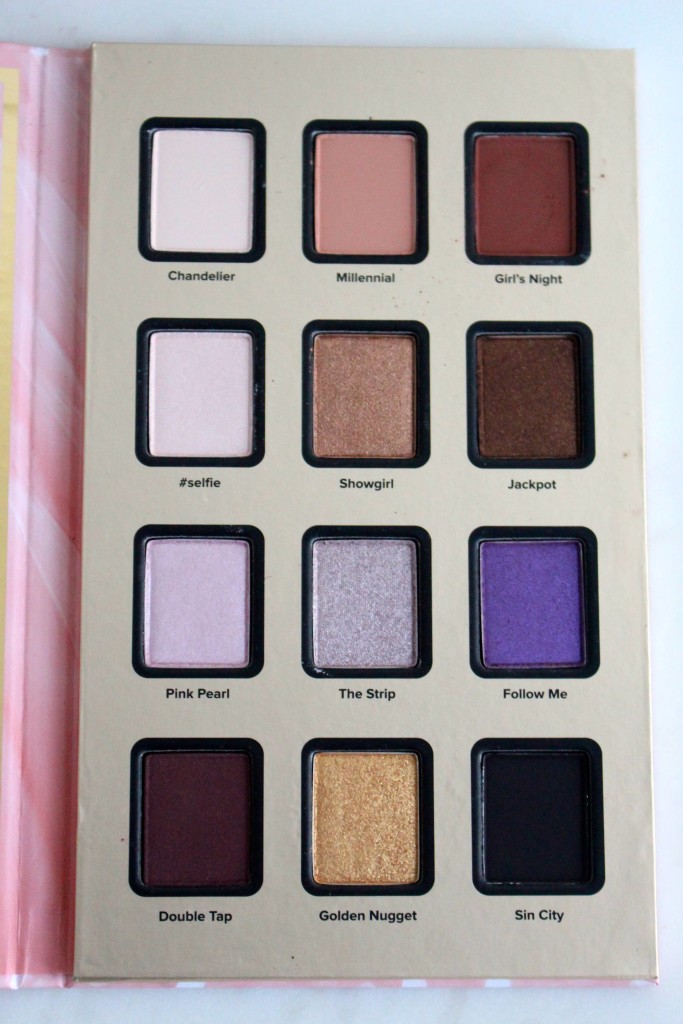 too faced stardust palette closeup